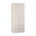 Penmere Double Wardrobe With Drawers Cashmere from Roseland Furniture