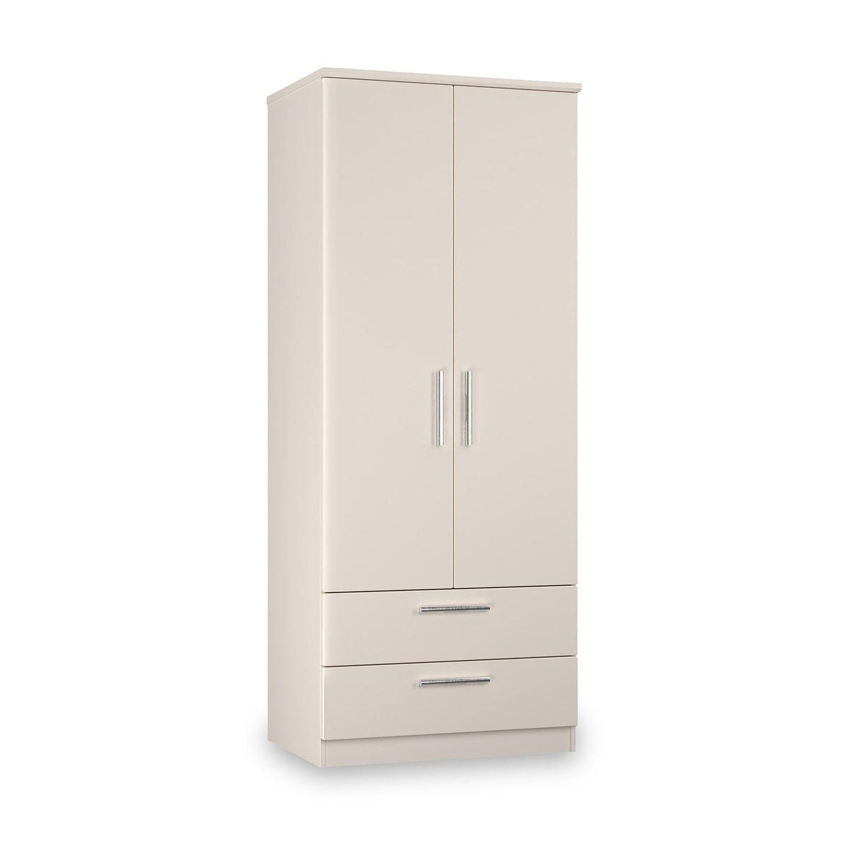 Penmere Double Wardrobe With Drawers Cashmere from Roseland Furniture