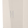 Penmere Double Wardrobe With Drawers Cashmere from Roseland Furniture