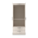 Penmere Double Wardrobe With Drawers Cashmere from Roseland Furniture