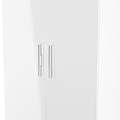 Penmere Double Wardrobe With Drawers White from Roseland Furniture