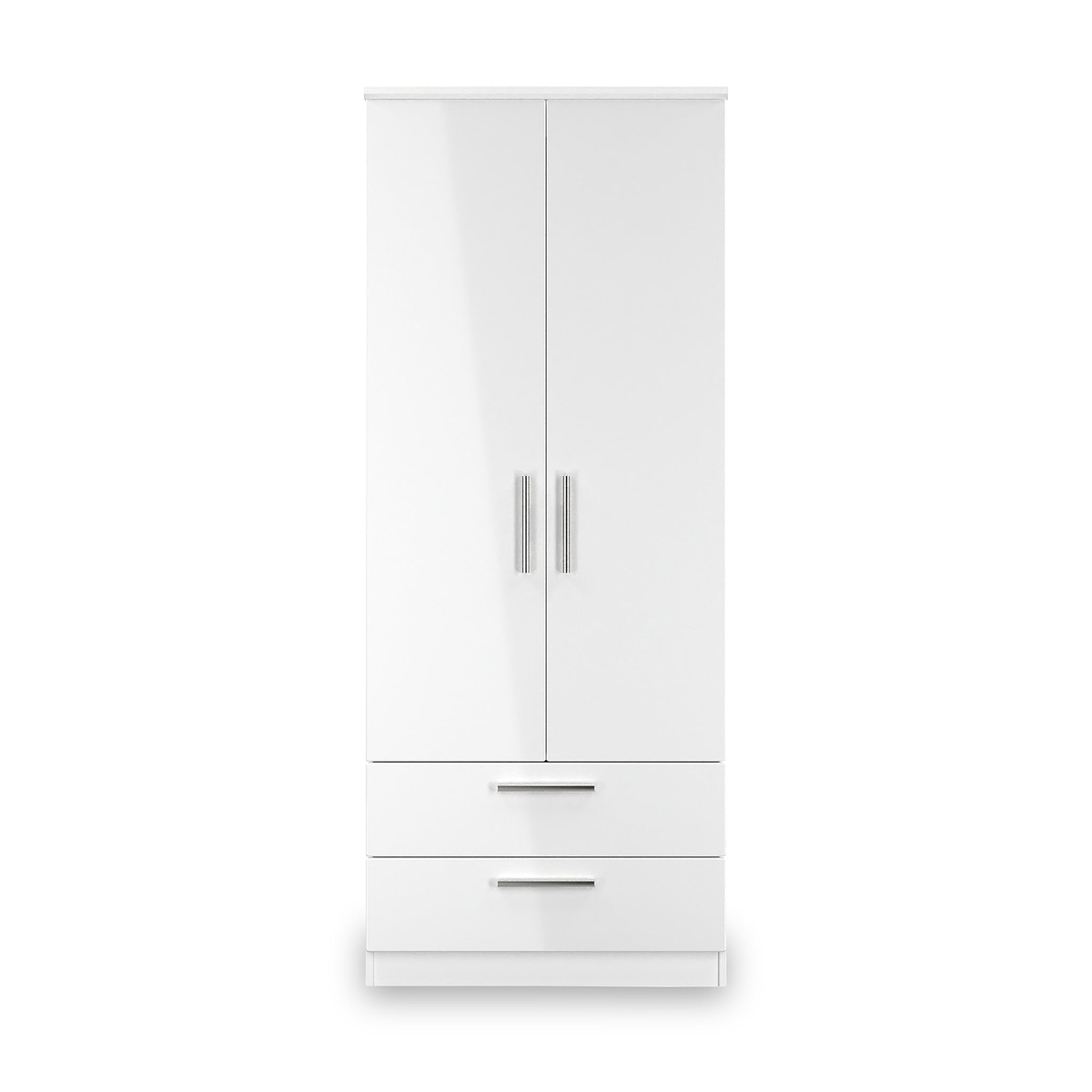 Penmere Double Wardrobe With Drawers White from Roseland Furniture