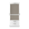 Penmere Double Wardrobe With Drawers White from Roseland Furniture