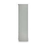 Penmere Double Mirrored Wardrobe With Drawers Grey from Roseland Furniture