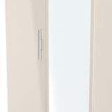 Penmere Double Mirrored Wardrobe With Drawers Cashmere from Roseland Furniture