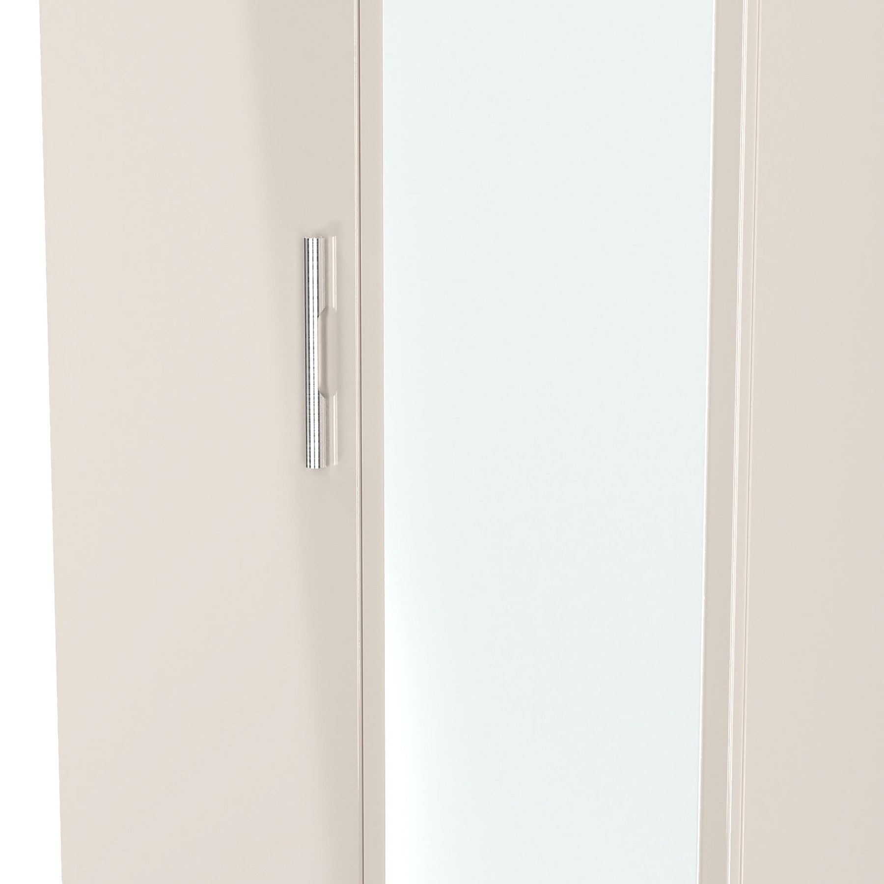 Penmere Double Mirrored Wardrobe With Drawers Cashmere from Roseland Furniture