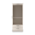 Penmere Double Mirrored Wardrobe With Drawers Cashmere from Roseland Furniture