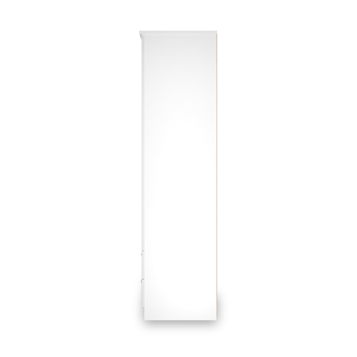 Penmere Double Mirrored Wardrobe With Drawers White from Roseland Furniture