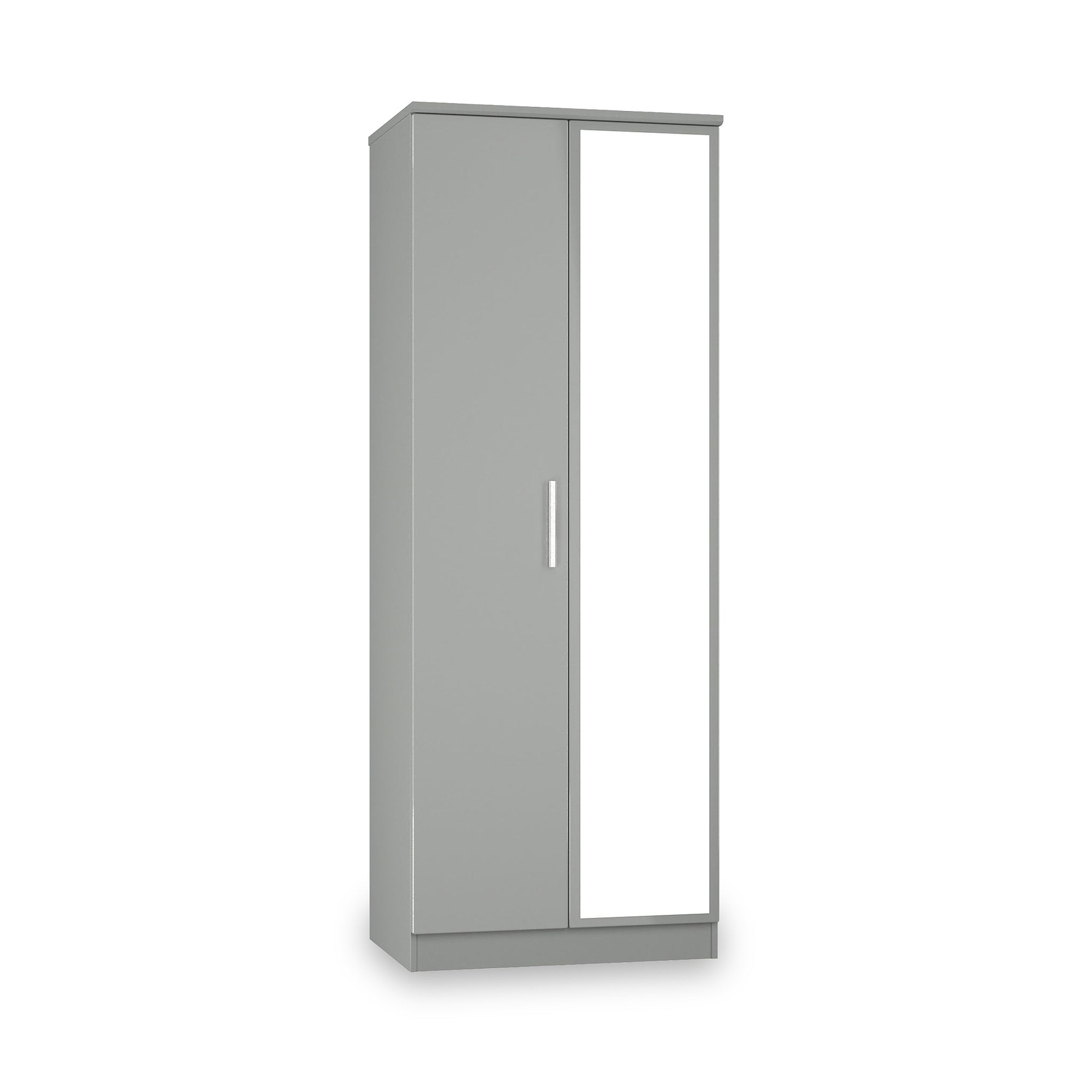 Penmere Double Mirrored Wardrobe Grey from Roseland Furniture