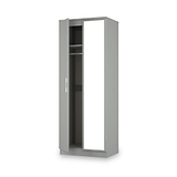 Penmere Double Mirrored Wardrobe Grey from Roseland Furniture