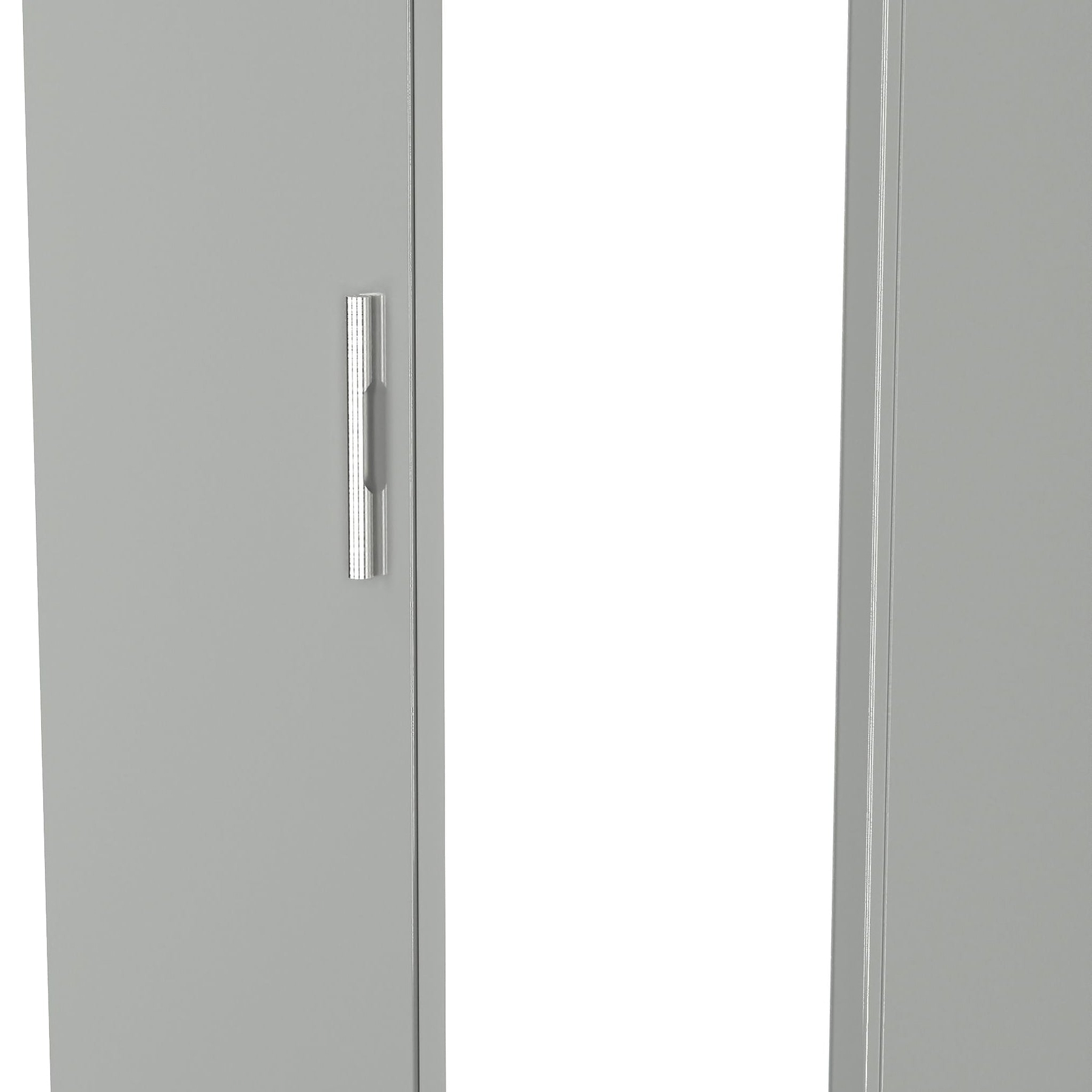 Penmere Double Mirrored Wardrobe Grey from Roseland Furniture