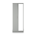 Penmere Double Mirrored Wardrobe Grey from Roseland Furniture