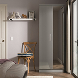 Penmere Double Mirrored Wardrobe Grey from Roseland Furniture