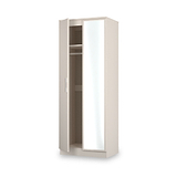 Penmere Double Mirrored Wardrobe Cashmere from Roseland Furniture