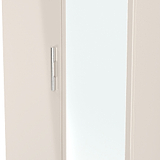 Penmere Double Mirrored Wardrobe Cashmere from Roseland Furniture