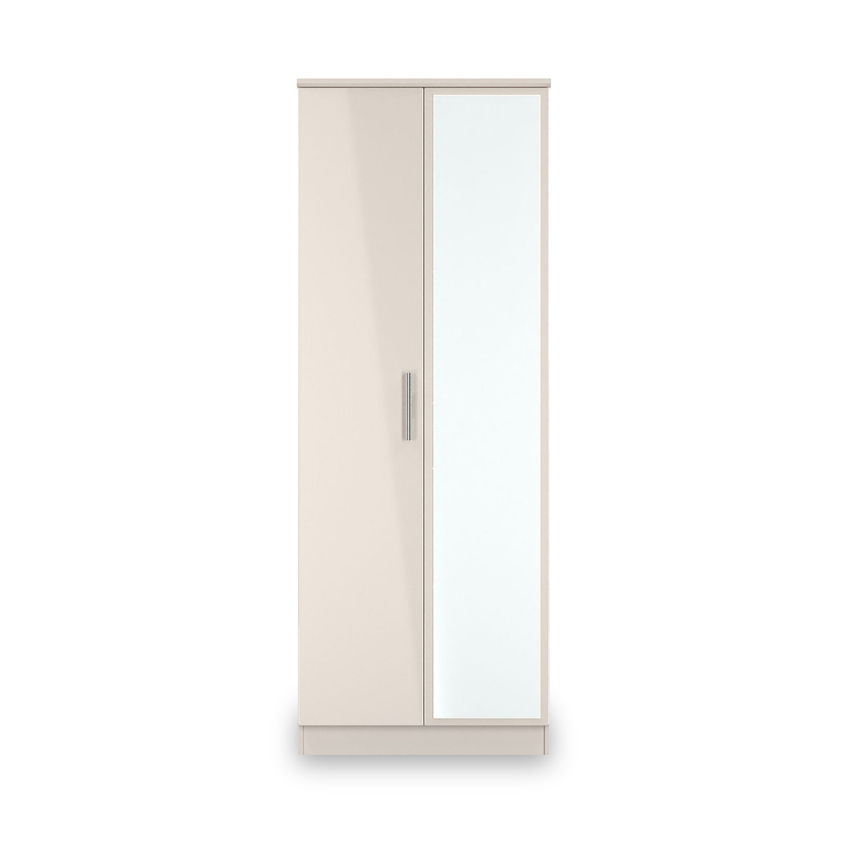 Penmere Double Mirrored Wardrobe Cashmere from Roseland Furniture