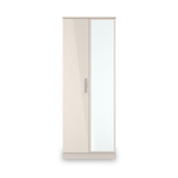 Penmere Double Mirrored Wardrobe Cashmere from Roseland Furniture