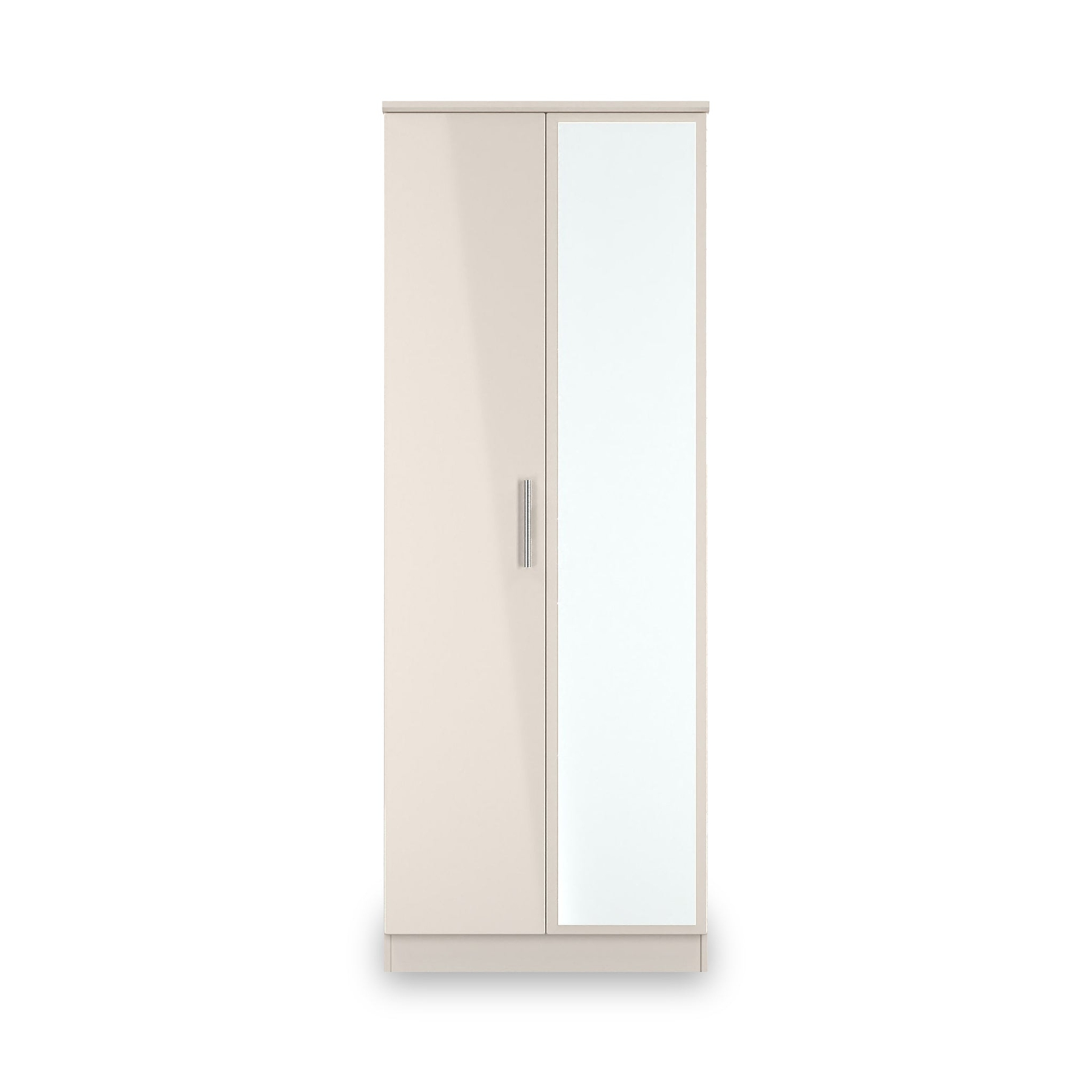 Penmere Double Mirrored Wardrobe Cashmere from Roseland Furniture