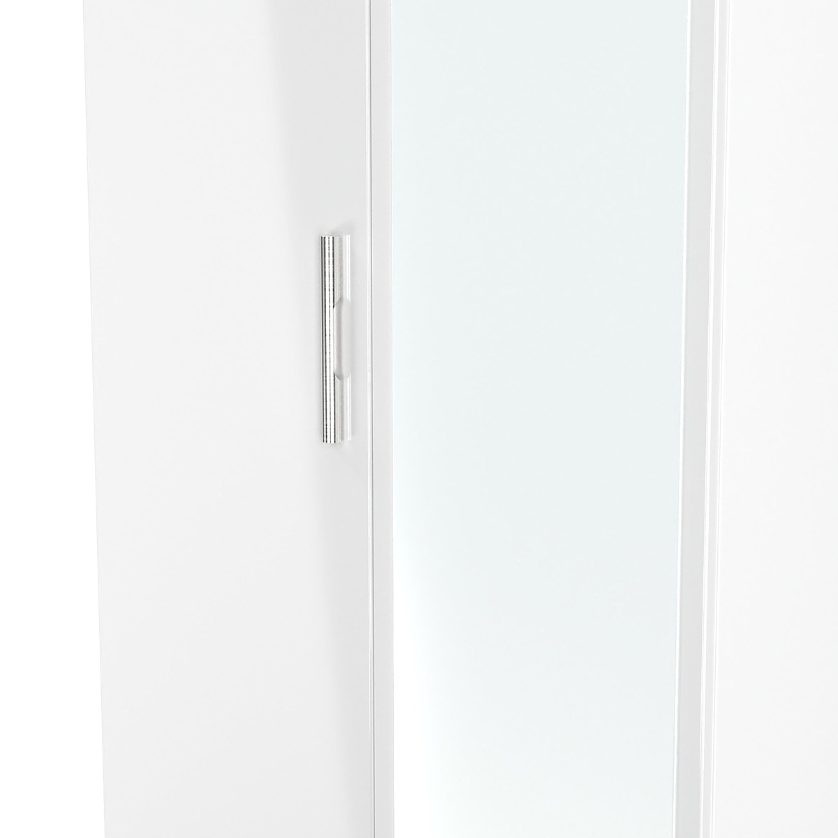Penmere Double Mirrored Wardrobe White from Roseland Furniture