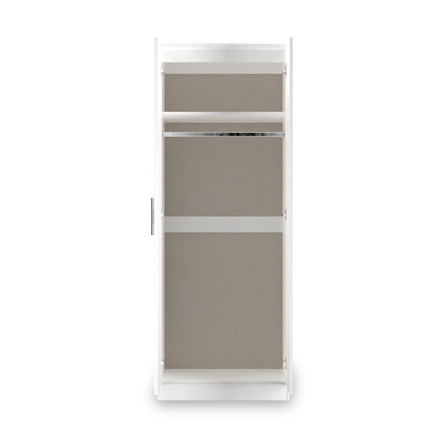 Penmere Double Mirrored Wardrobe White from Roseland Furniture