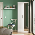 Penmere Double Mirrored Wardrobe White from Roseland Furniture