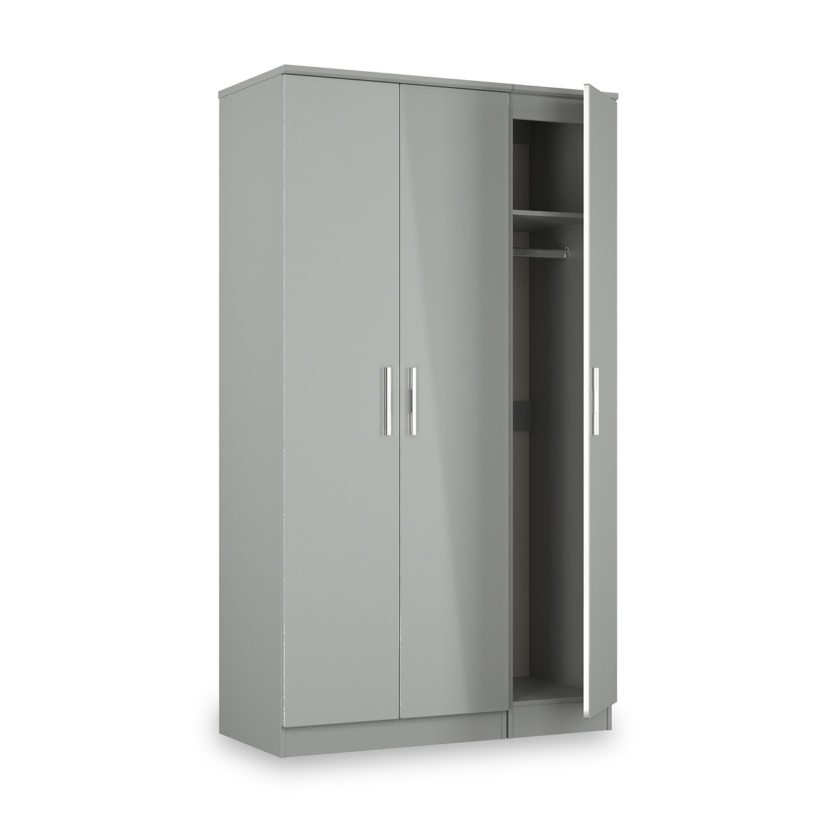 Penmere Triple Wardrobe Grey from Roseland Furniture