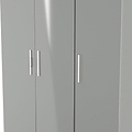 Penmere Triple Wardrobe Grey from Roseland Furniture