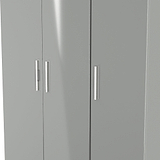 Penmere Triple Wardrobe Grey from Roseland Furniture