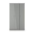 Penmere Triple Wardrobe Grey from Roseland Furniture