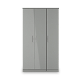 Penmere Triple Wardrobe Grey from Roseland Furniture