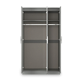 Penmere Triple Wardrobe Grey from Roseland Furniture