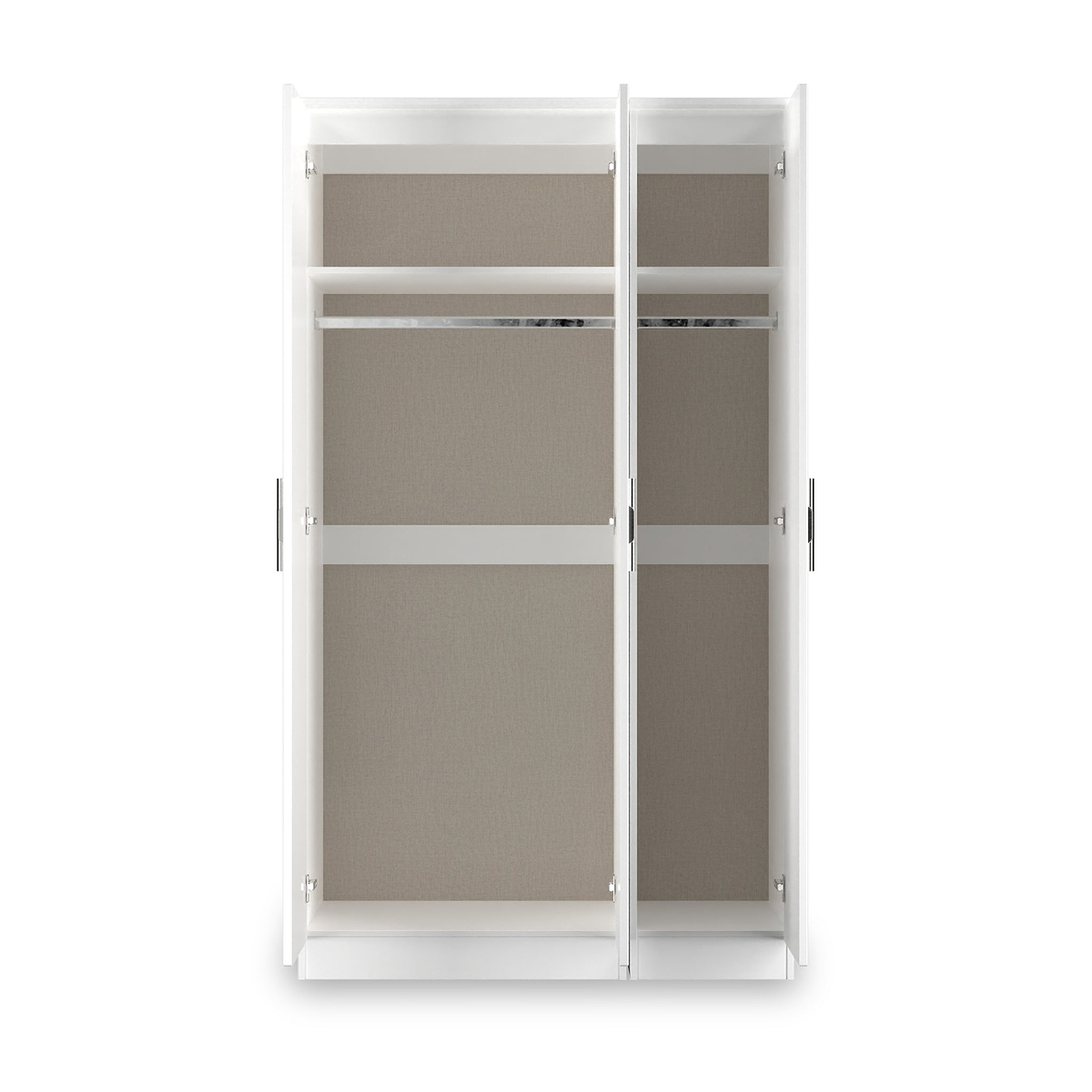 Penmere Triple Wardrobe White from Roseland Furniture