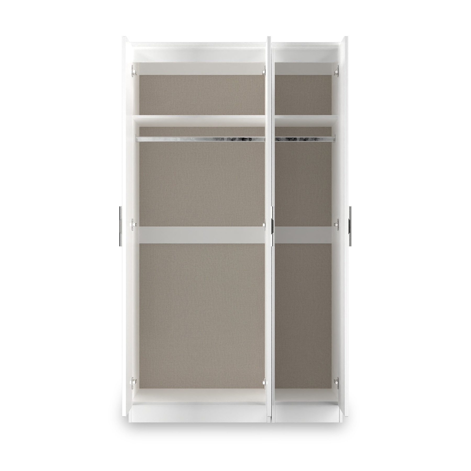Penmere Triple Wardrobe White from Roseland Furniture