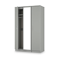 Penmere Triple Mirrored Wardrobe Grey from Roseland Furniture