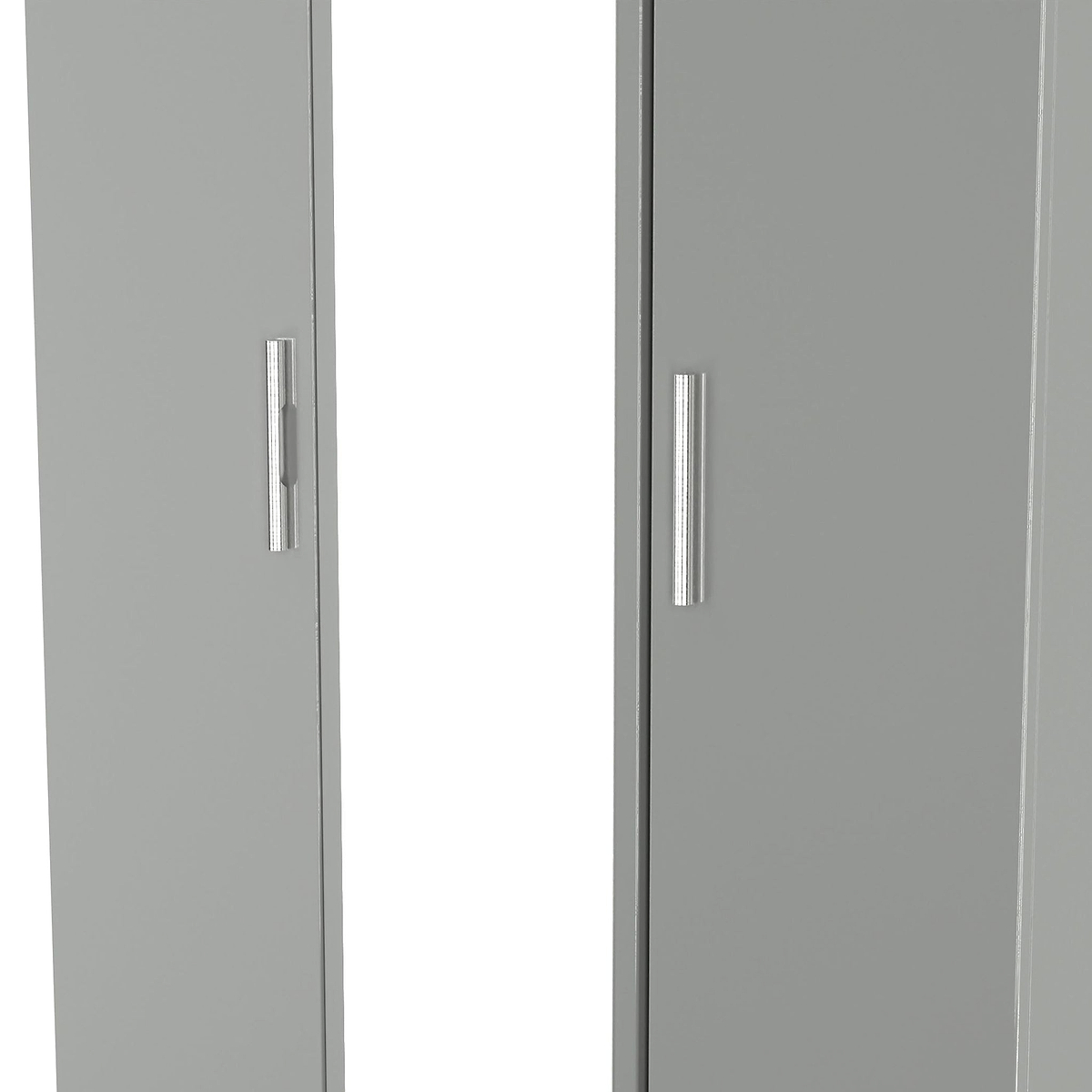 Penmere Triple Mirrored Wardrobe Grey from Roseland Furniture