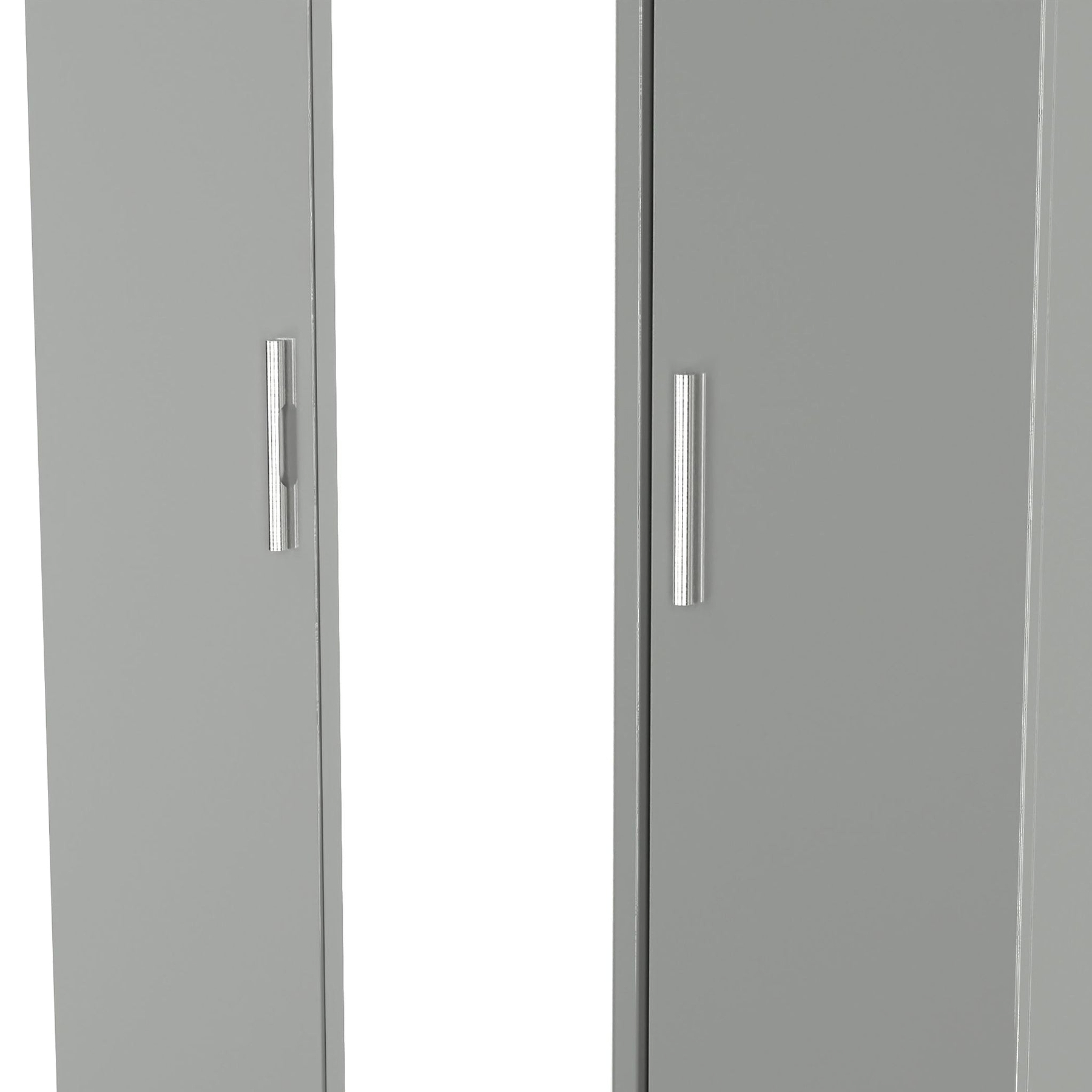 Penmere Triple Mirrored Wardrobe Grey from Roseland Furniture