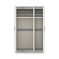Penmere Triple Mirrored Wardrobe Grey from Roseland Furniture