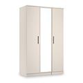 Penmere Triple Mirrored Wardrobe Cashmere from Roseland Furniture