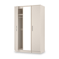 Penmere Triple Mirrored Wardrobe Cashmere from Roseland Furniture