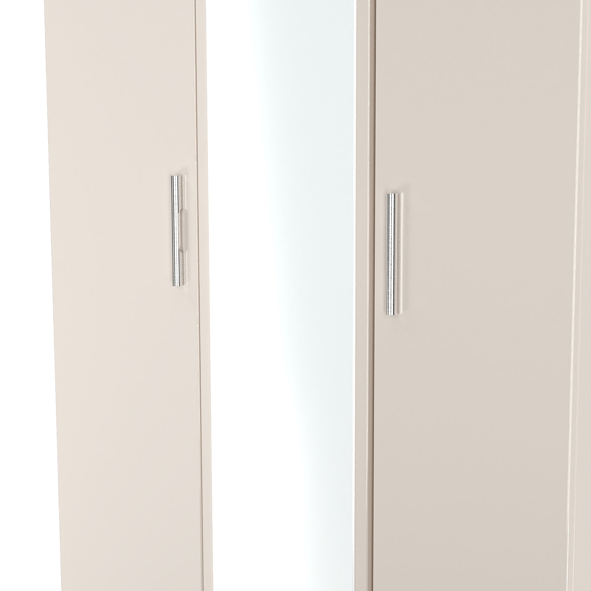 Penmere Triple Mirrored Wardrobe Cashmere from Roseland Furniture