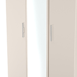 Penmere Triple Mirrored Wardrobe Cashmere from Roseland Furniture