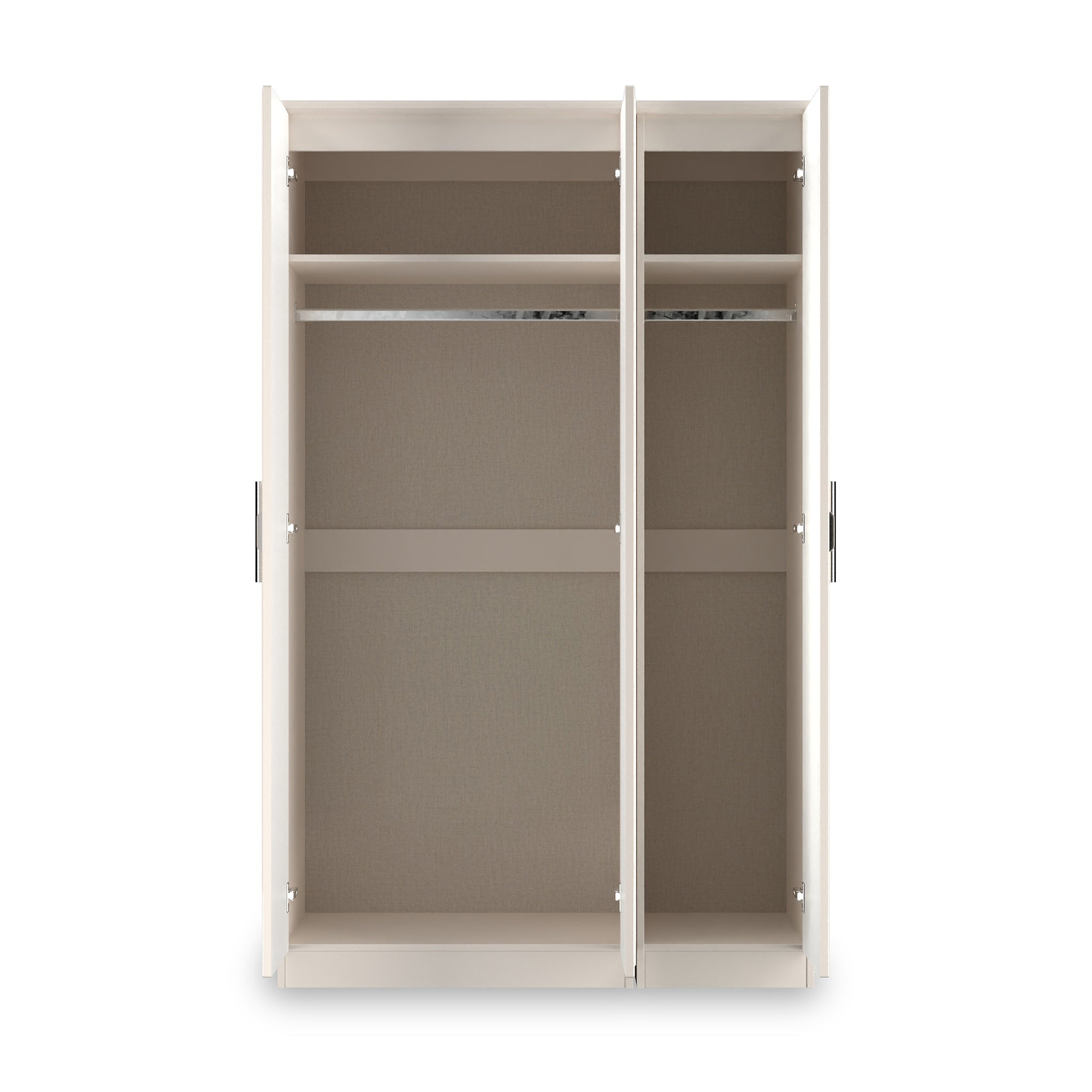 Penmere Triple Mirrored Wardrobe Cashmere from Roseland Furniture