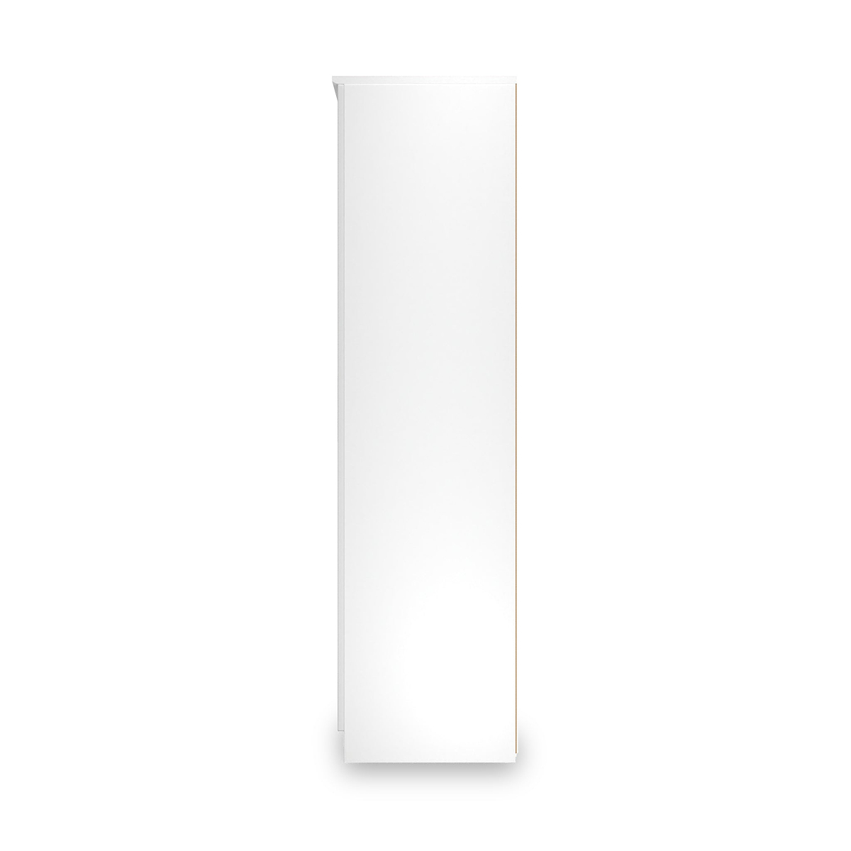 Penmere 4 Door Mirrored Wardrobe White from Roseland Furniture