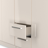 Penmere 5 Door Wardrobe With Drawers Cashmere from Roseland Furniture