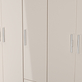 Penmere 5 Door Wardrobe With Drawers Cashmere from Roseland Furniture