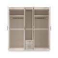 Penmere 5 Door Wardrobe With Drawers Cashmere from Roseland Furniture