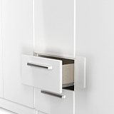 Penmere 5 Door Wardrobe With Drawers White from Roseland Furniture