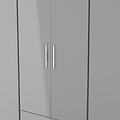 Penmere 6 Door Wardrobe With Drawers Grey from Roseland Furniture