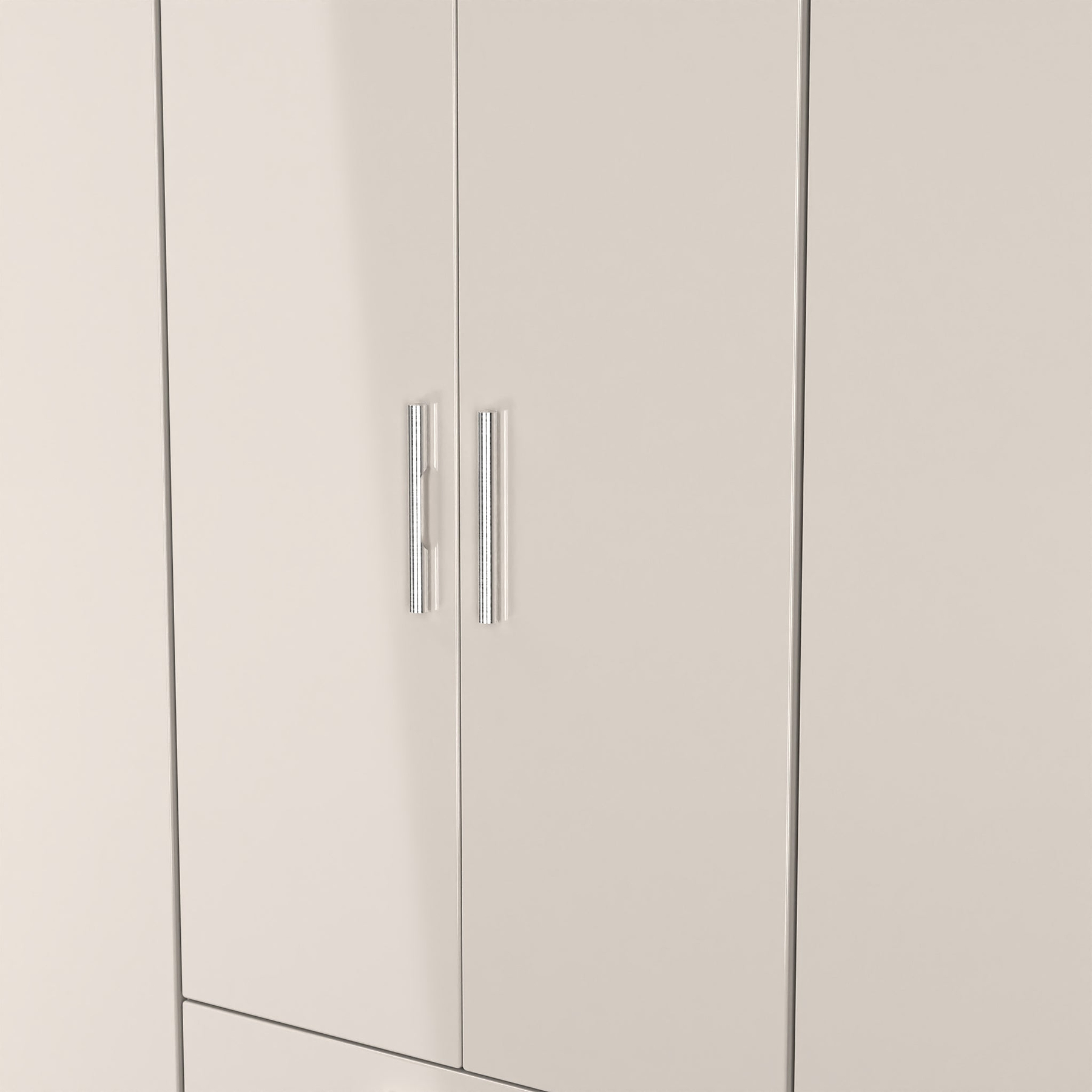 Penmere 6 Door Wardrobe With Drawers Cashmere from Roseland Furniture