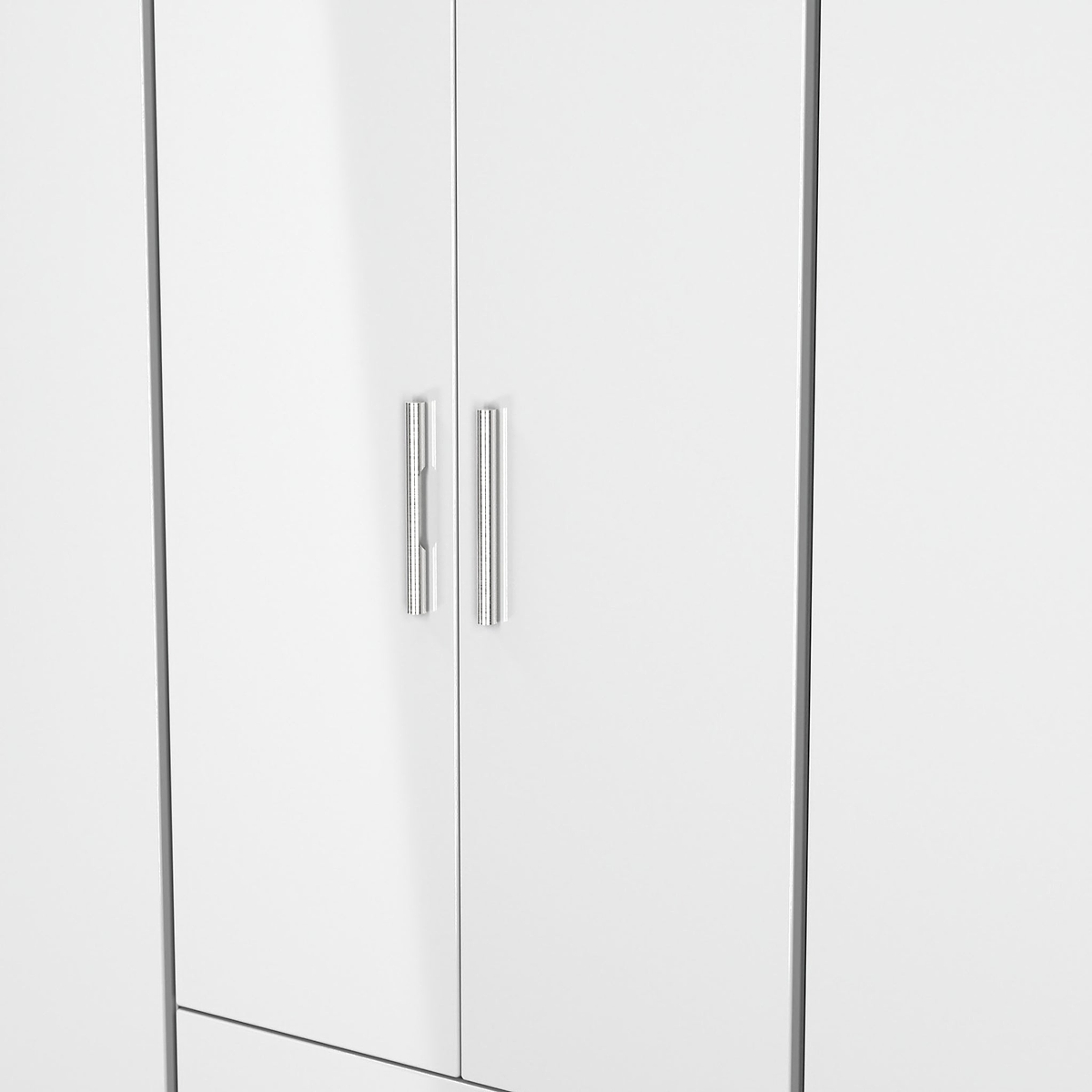 Penmere 6 Door Wardrobe With Drawers White from Roseland Furniture